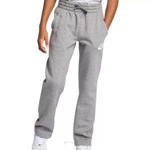 grey big kids nike sweatpants